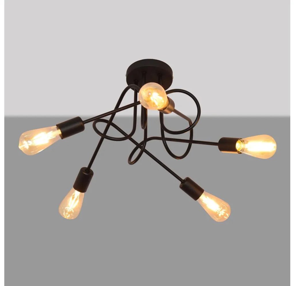 Plafoniera OXFORD 5xE27/15W/230V