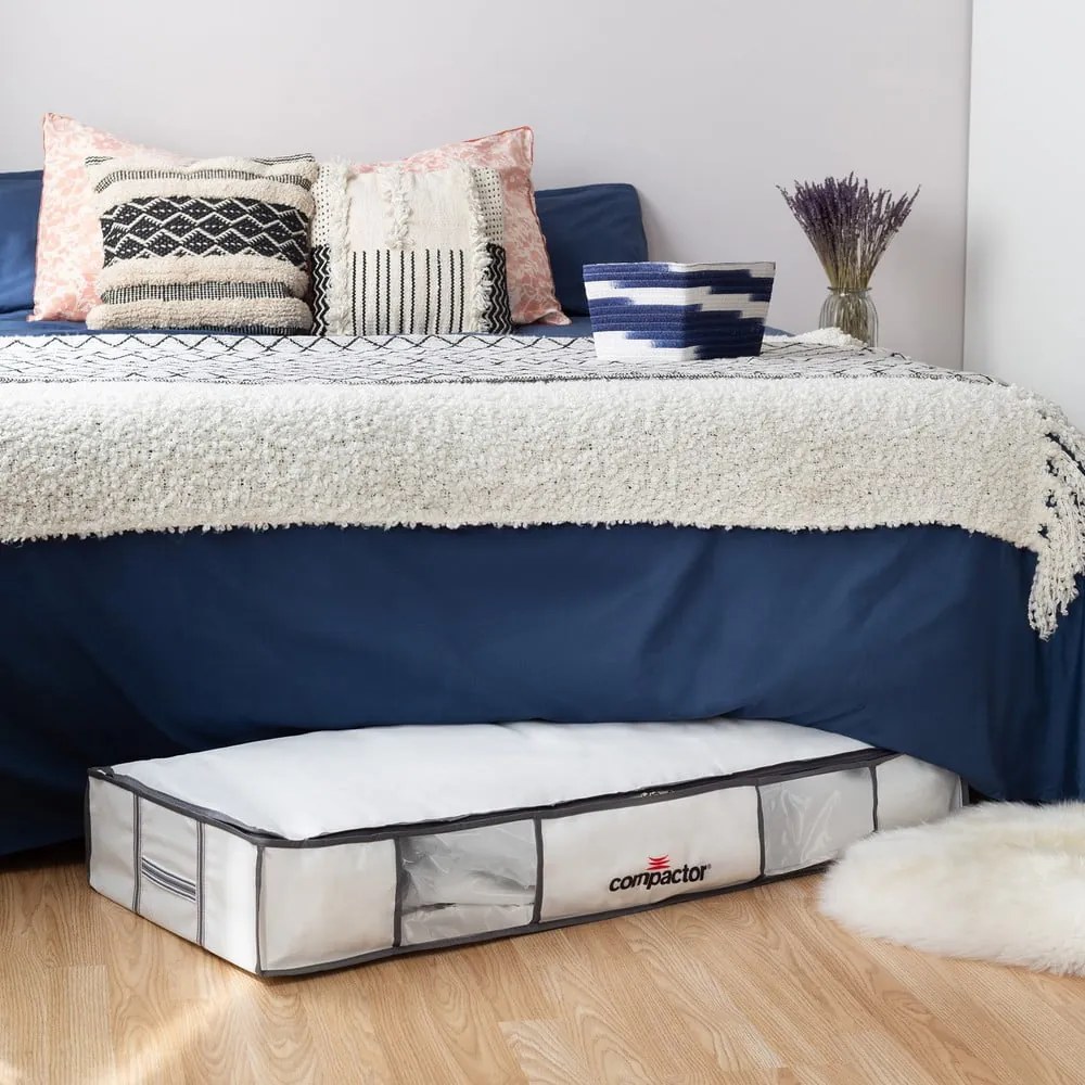 Organizer per sottoletto sottovuoto in tessuto/in plastica 105x45x15,5 cm Life – Compactor