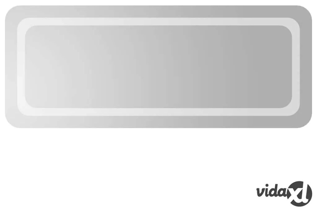 vidaXL Specchio da Bagno con Luci LED 40x100 cm
