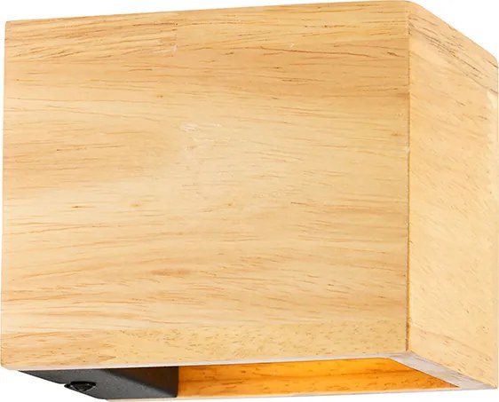 Lampada da parete intelligente in legno di rovere con Wifi G9 - Transfer