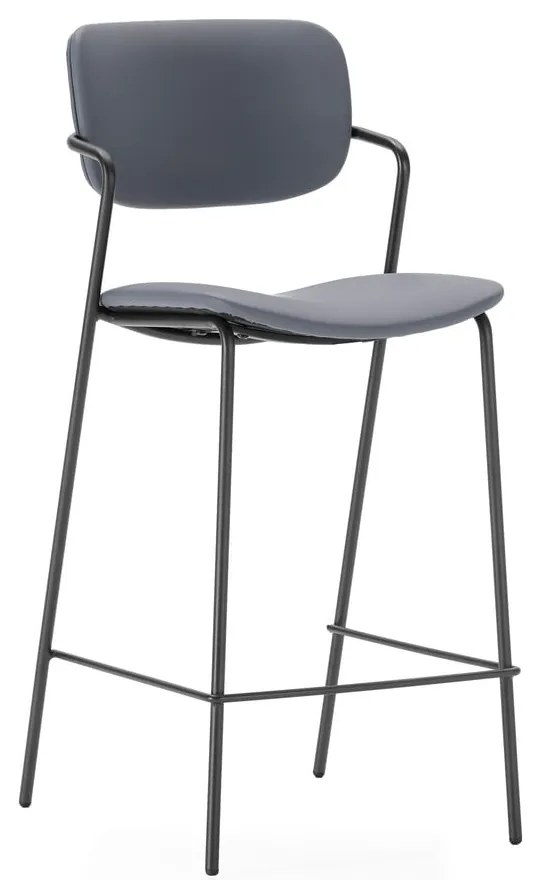 Set di sgabelli da bar grigio scuro 2 pz (altezza seduta 68 cm) Maika - Marckeric