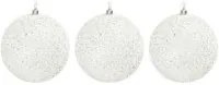 Palline di Natale Grandi Bianche Addobbi Albero Decorazioni Natalizie 100 150 mm Diametro: 150 mm