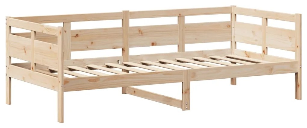Dormeuse con tetto 80x200 cm in legno massello di pino
