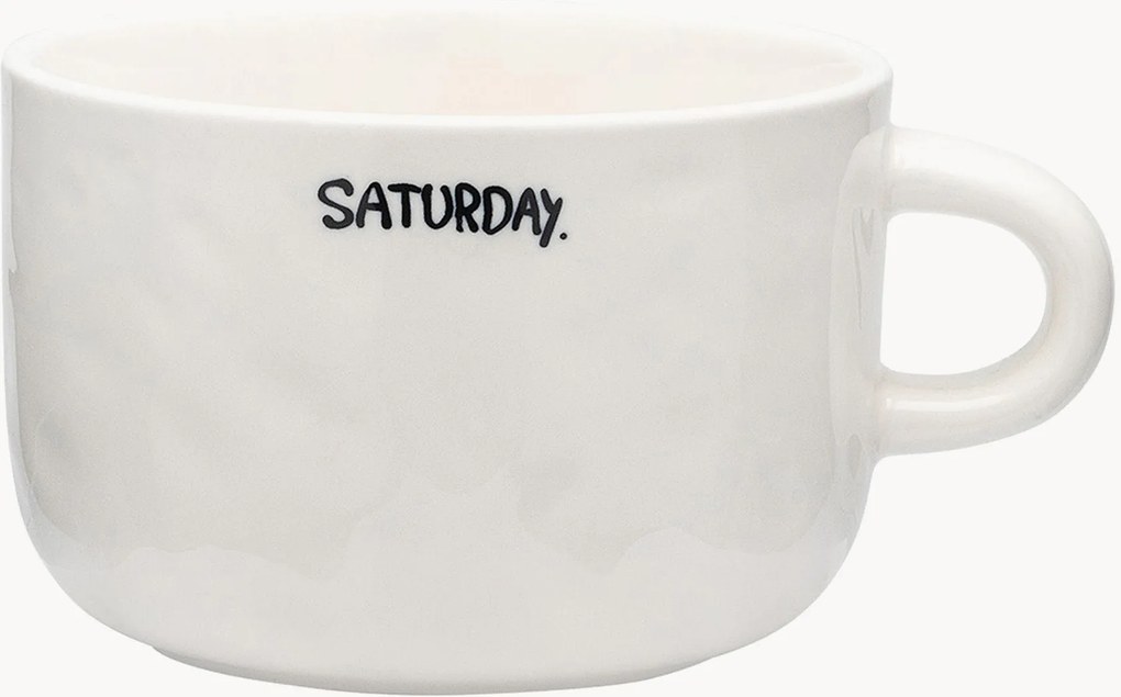 Tazza fatta a mano Saturday