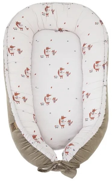 EKO - Cesto per bambini in cotone FOX 90x60 cm