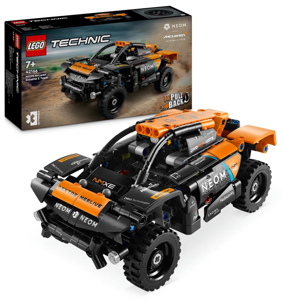 Neom Mclaren auto da corsa Lego Technic