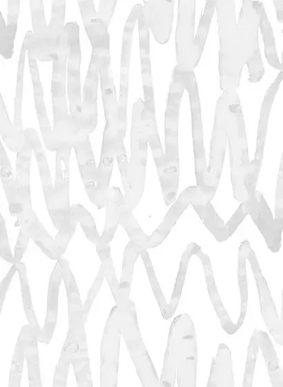 Rebel Walls Carta da parati panoramica Pulse of Passion - White