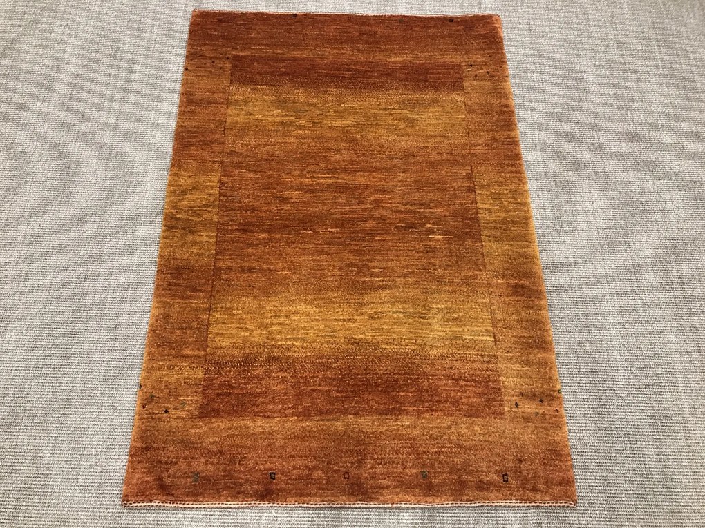 Loribaft Tappeto persiano 150x100 Giallo (Iran) Annodato A Mano