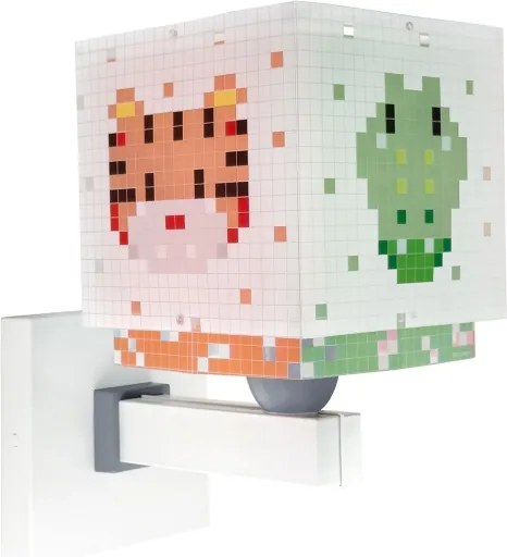 Dalber 63379 - Applique per bambini LITTLE PIXEL 1xE27/15W/230V