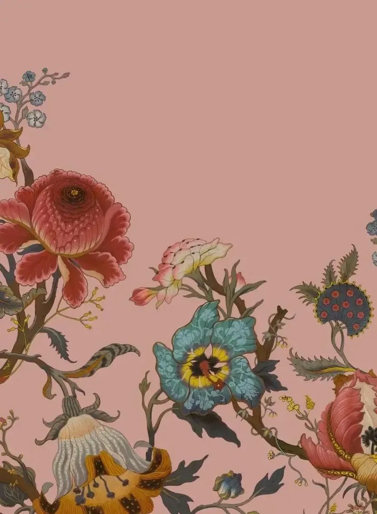 House of Hackney Carta da parati Artemis Climbing Walls - Blush