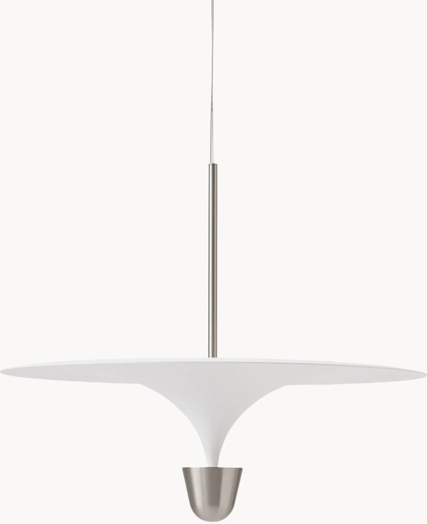 Lampada a sospensione grande a LED fatta a mano con luce regolabile Kantarell