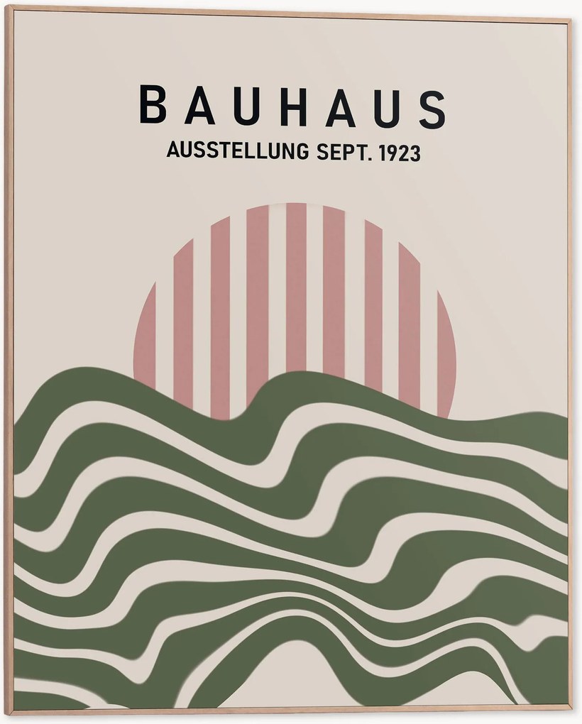 Stampa digitale incorniciata Bauhaus