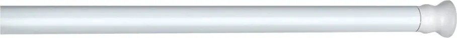 Bastone bianco per tenda doccia allungabile ø 2,8 cm; 110 - 245 cm - Wenko