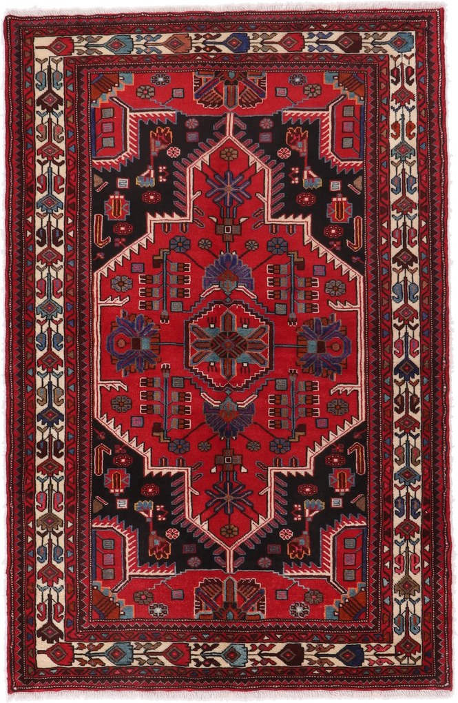 Tuyserkan Tappeto persiano 140x210 (Iran) Annodato A Mano