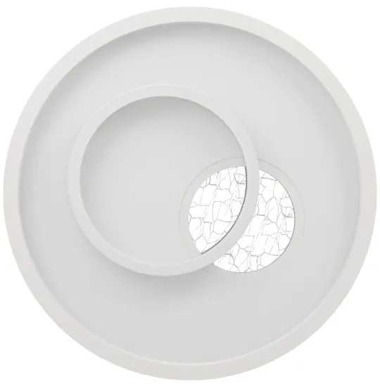 Eglo 901246 - Plafoniera LED TIRIOLO LED/14W/230V + LED/8,5W bianco