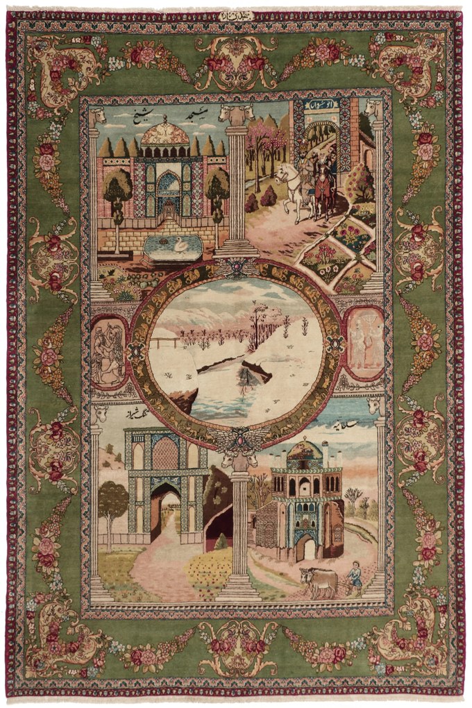 Tabriz Tappeto 180 x 260 (Iran) Annodato A Mano