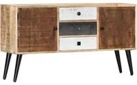 Credenza 118x30x62 cm in Legno Massello di Mango cod mxl 19733