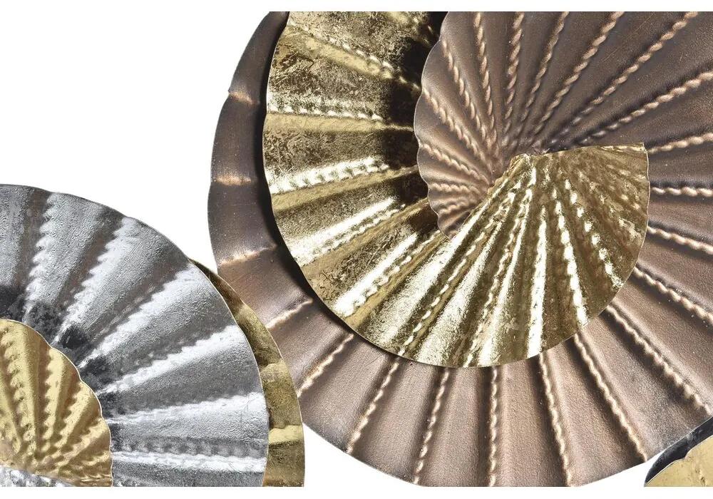 Decorazione da Parete DKD Home Decor Metallo Multicolore Orientale Spirali (104 x 4,5 x 43 cm)
