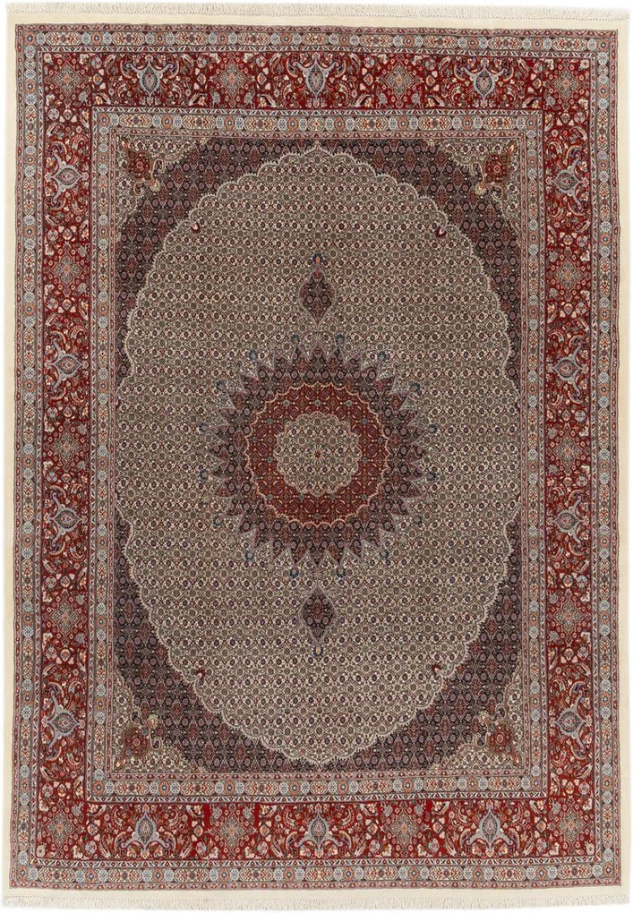 Moud Tappeto 350x250 (Iran) Annodato A Mano