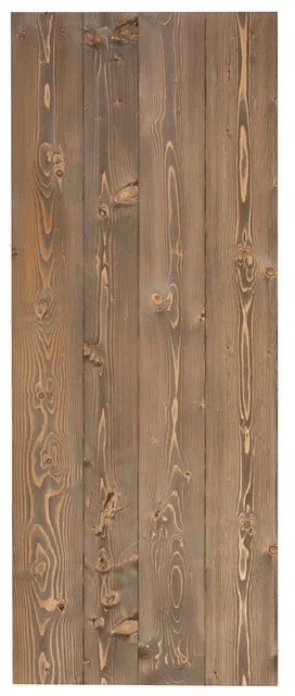 Anta per porta scorrevole Barn Wenge in legno massello marrone L 96 x H 215 cm