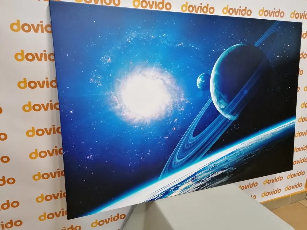 Stampa su tela – Pianeta nello spazio