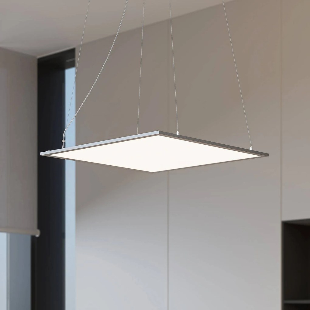 Lampada LED a sospensione Lindby Luram, quadrata