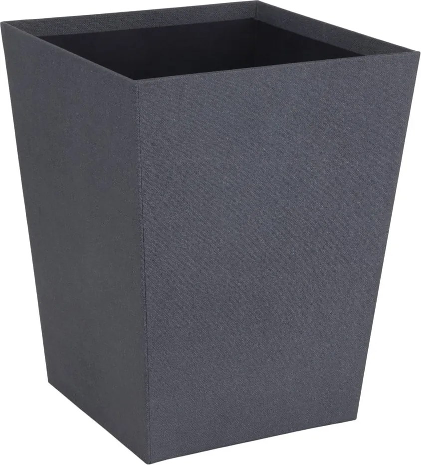 Cestino per la spazzatura nero Sofia Canvas Paper Laminate – Bigso