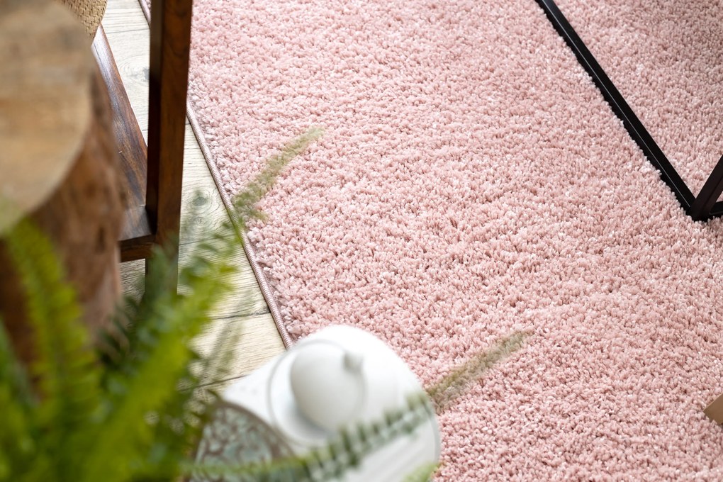 Tappeto BERBER 9000 rosa Frange berbero marocchino shaggy - PRODOTTO DI SECONDO GRADO