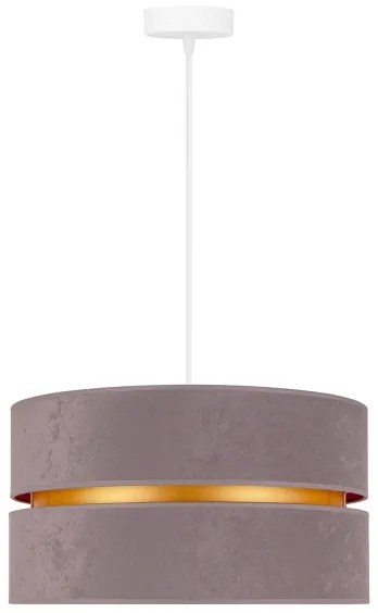 Duolla - Lampadario a sospensione con filo DUO 1xE27/15W/230V diametro 40 cm grigio