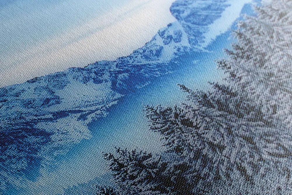Quadro su tela – Montagne congelate