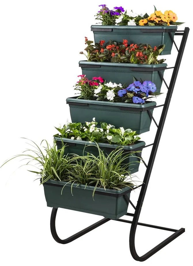 Portafiori in metallo (altezza 130 cm) - Floriane Garden