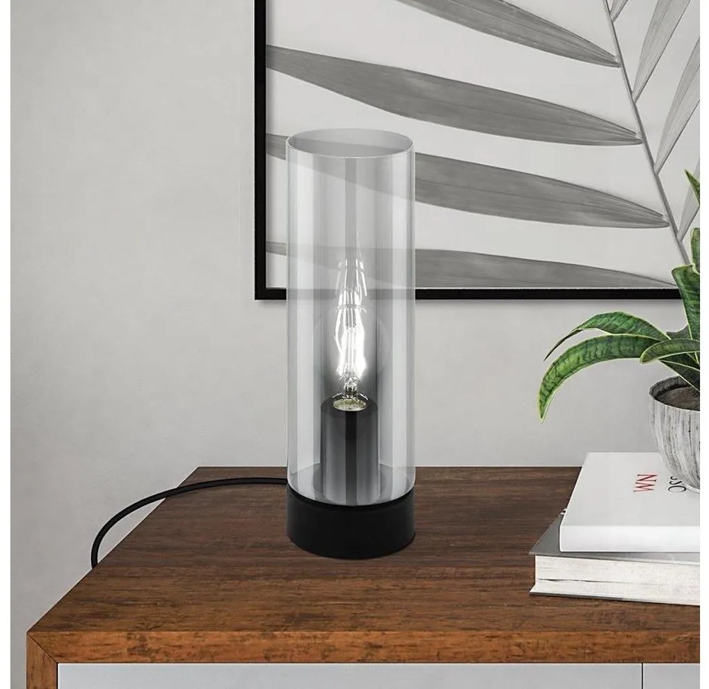 Eglo 98887 - Lampada da tavolo DAMASCO 1xE27/60W/230V