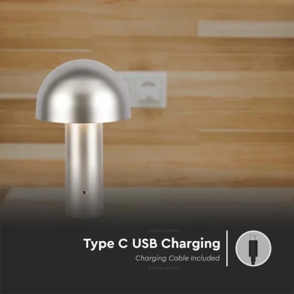 LED Lampada da tavolo ricaricabile dimmerabile LED/1W/5V 3000-6000K 1800 mAh oro