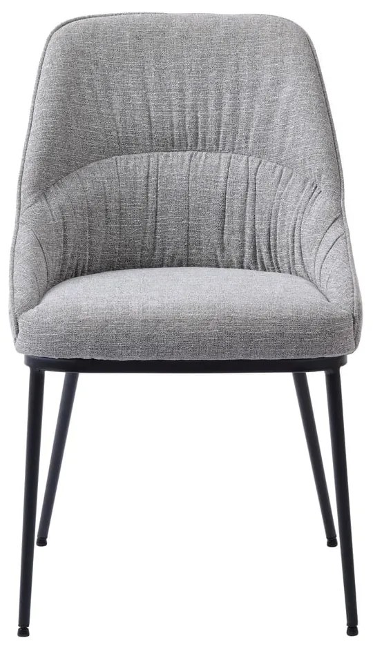 Sedie da pranzo grigie in set di 2 Meridian - Unique Furniture