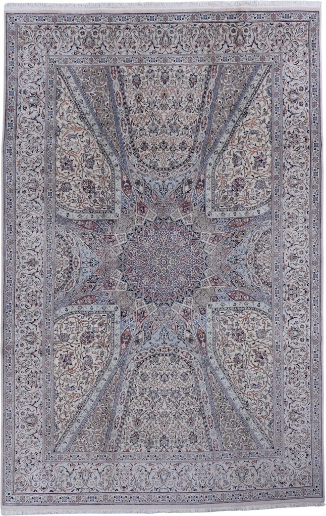 Nain Tappeto 300 x 200 (Iran) Annodato A Mano