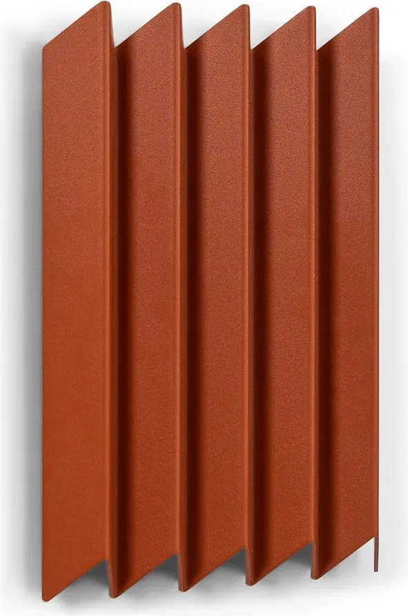 Attaccapanni da parete color terracotta in metallo 21 cm Sensu – Spinder Design