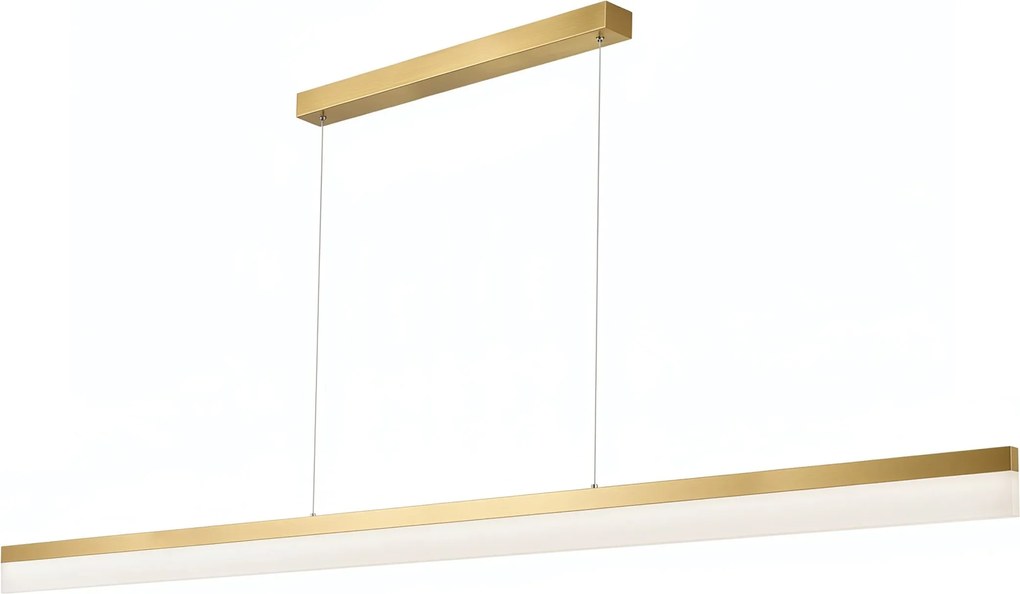 Lampada da soffitto LED APP1697-CP 200 cm Brush Gold