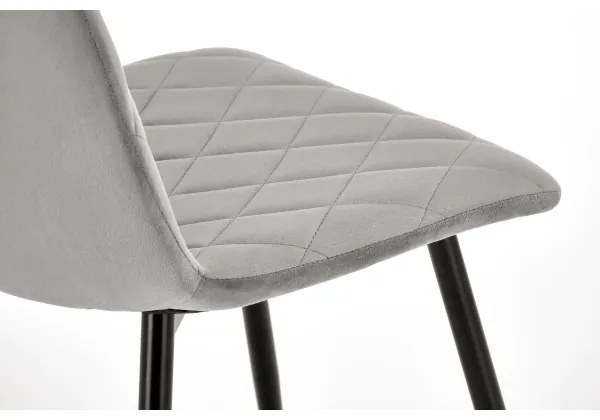 Sedia da pranzo ORIS, 1 pezzo, grigia