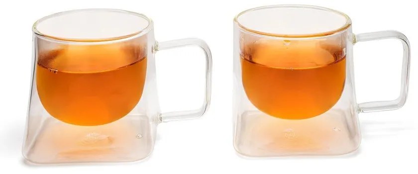 Tazze in set con parete doppia in vetro 2 pz 220 ml Otto – Leopold Vienna