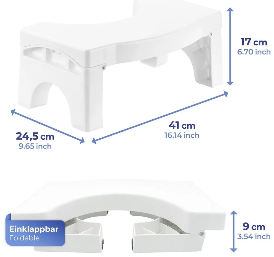 Sgabello bianco – Maximex