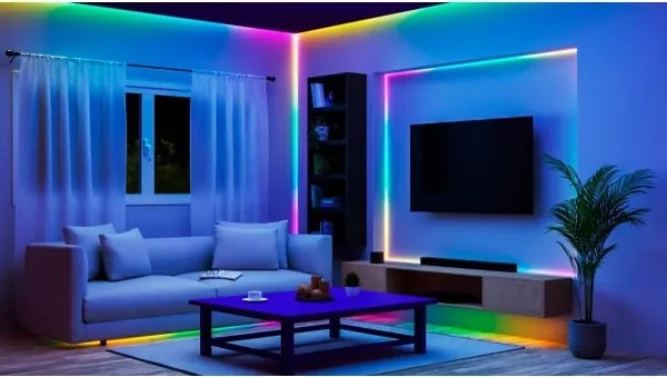 WiZ - Striscia LED RGBIC dimmerabile 4m LED/10,2W/5V 2700-6500K Wi-Fi