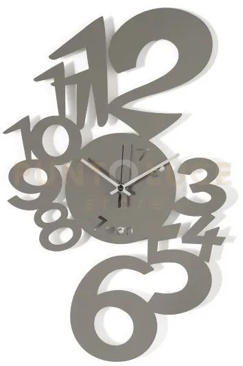 Orologio da parete di design lupin fango