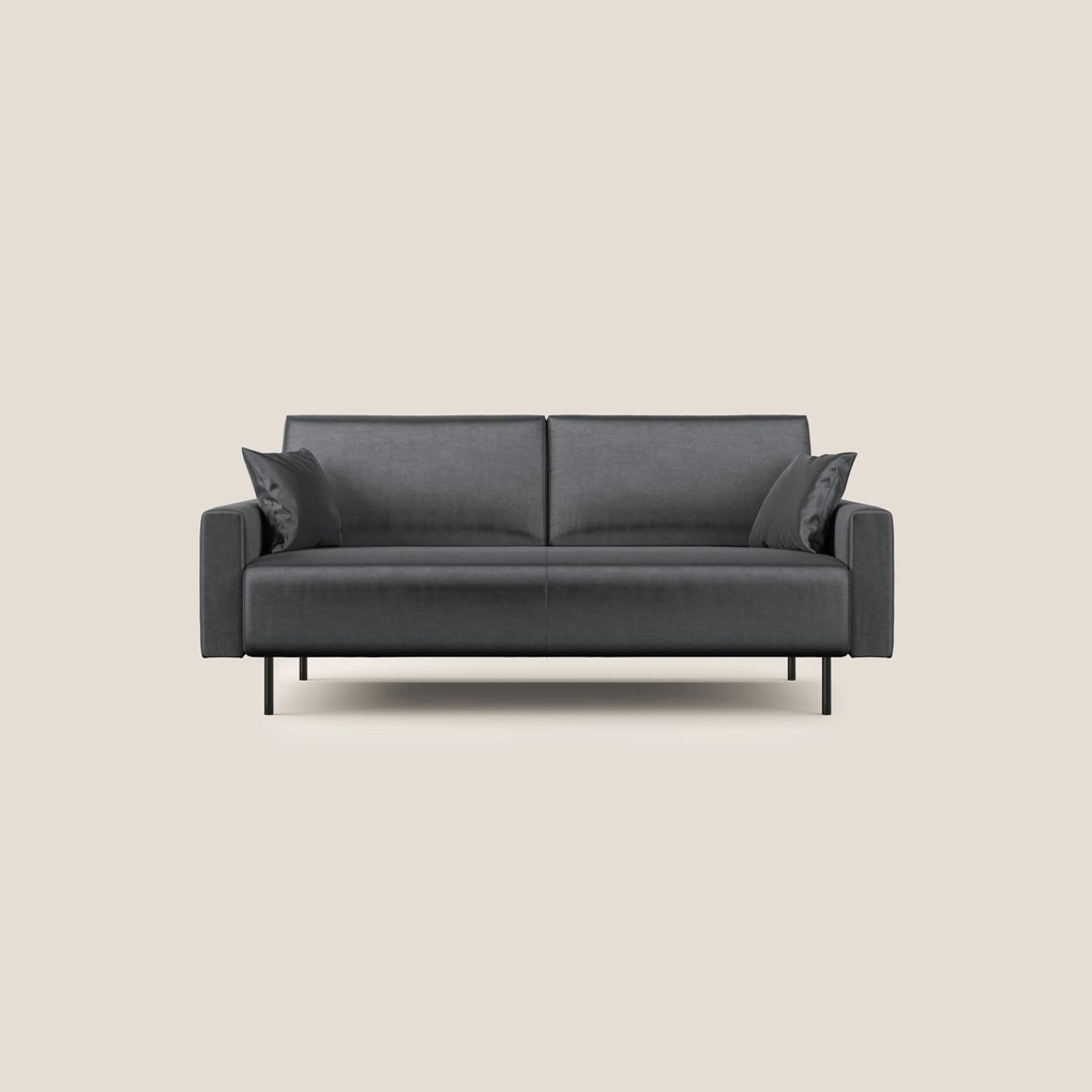 Arthur divano moderno in velluto morbido impermeabile T01