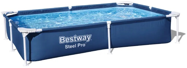 Piscina rettangolare con struttura 221x150x43 cm Bestway 56401N