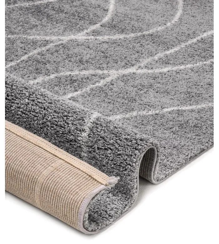 Tappeto grigio 120x180 cm Routa – Universal