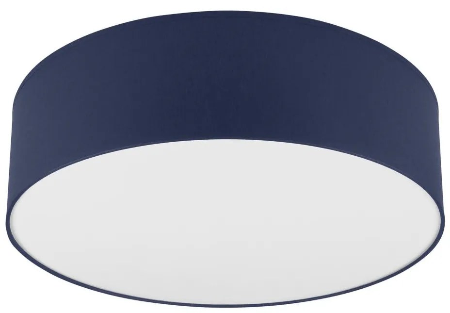 Plafoniera SIRJA PASTEL DOUBLE 4xE27/15W/230V diametro 45 cm blu scuro