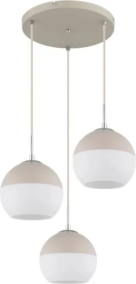 Globo 15999-3HR - Lampadario a cavo RAGUSA 3xE27/60W/230V