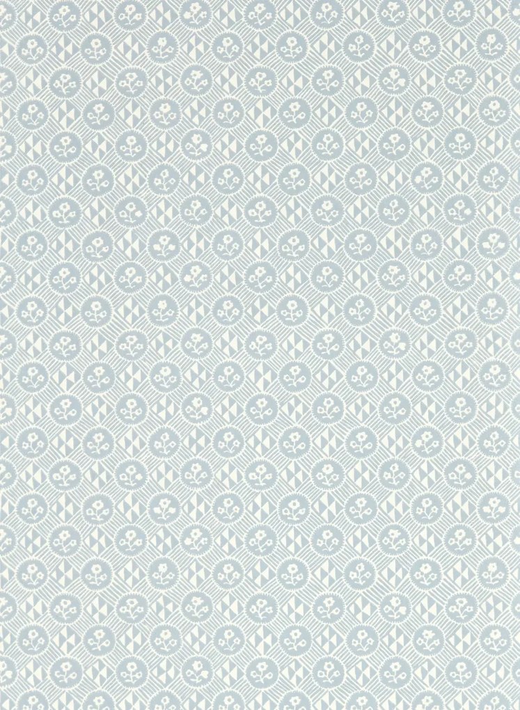 Zoffany Carta da parati Diamonds & Flowers - Shetland