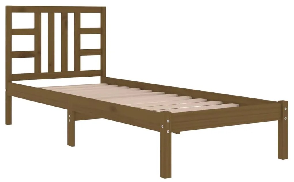 Giroletto miele in legno massello 100x200 cm