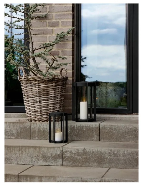 Lanterna LED nera su USB (altezza 25 cm) Firefly - Zone